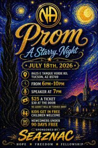 Prom: A Starry Night flyer