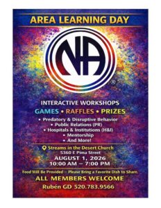 Area Learning Day flyer