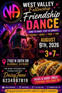 West Valley Friendship Dance flyer