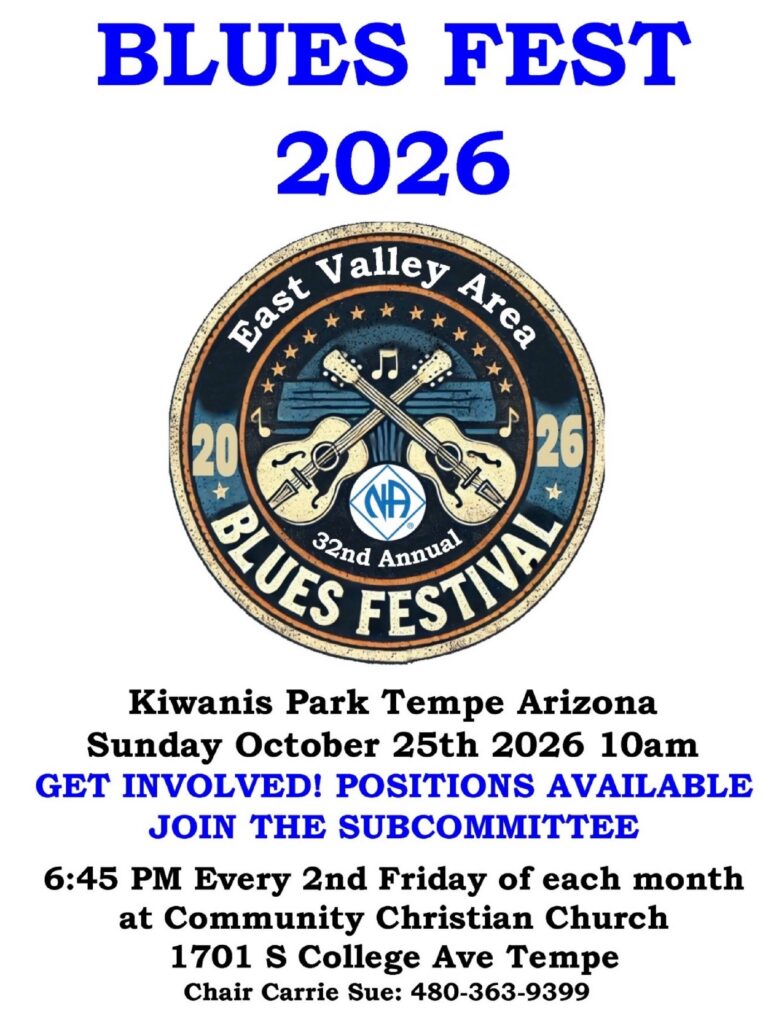 Blues Fest 2026 flyer