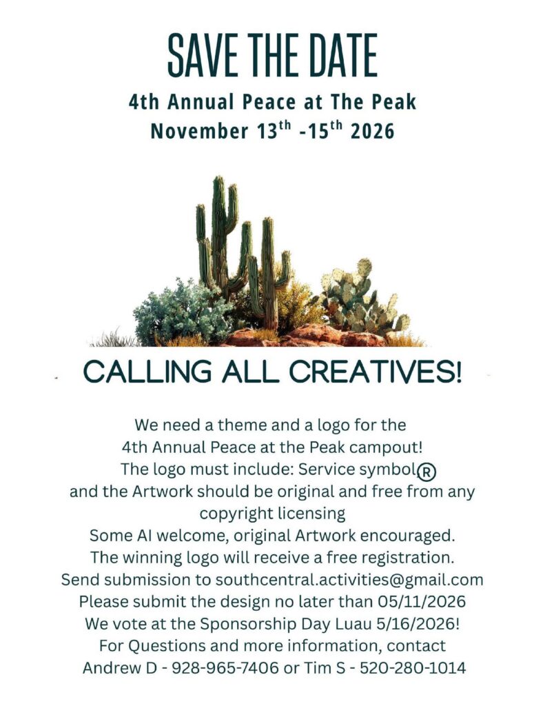 Peace at the Peak flyer